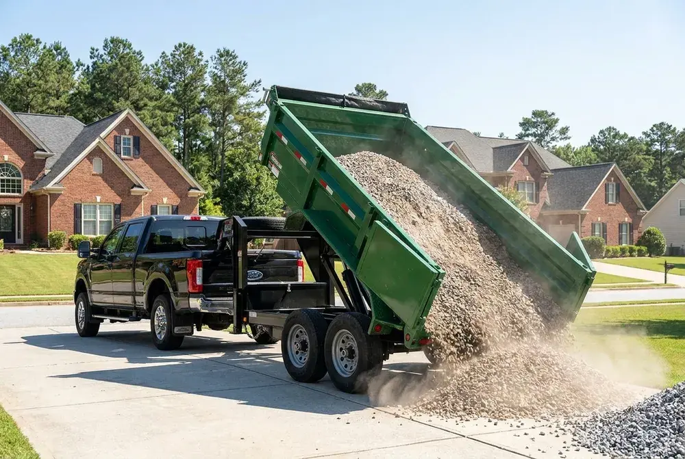 Gravel, Dirt & Material Delivery, East Metro Trucking